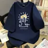 Camiseta de Algodón Puro de Manga Corta de Moda para Mujer 2026 Corte Holgado Versátil Adelgazante Manga Media Tops de Pareja Estilo Masculino de Moda