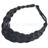 Diadema Bohemia Trenzada de Cinco Hilos Hecha a Mano de Venta Caliente Transfronteriza Trenza de Cabello Elástica Trenzada de Fibra Sintética Retro