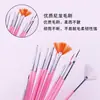 Conjunto de Canetas para Nail Art de 15 Peças Pincel de Plástico para Nail Art Caneta para Pintura Pincel para Unhas Conjunto de Nail Art Caneta Aquarela Vendas Diretas