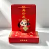Chaveiro Giratório da Sorte, Fortuna e Prosperidade com Sino Estilo Chinês - Um Presente Prático para Apreciação de Clientes e Celebrações de Feriados