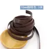 Tiras de Borde Coloridas de 1 cm 10 mm de Ancho/Tiras Planas de Cuero PU Imitación Cuero/Materiales para Manualidades de Joyería/Ropa/Bolsos DIY