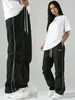 Pantalones Casuales de Pierna Recta de Secado Rápido, Duraderos, Corte Holgado Popular, de la Marca de Moda de Calle Amazon Transfronteriza 2026 para Mujer, en Stock