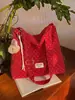 Bolsa Grande de Couro Relaxado para Mulheres 2026 Nova Bolsa Transversal Casual Versátil Bolsa de Ombro para o Trabalho Bolsa Leve de Tecido