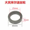 Accesorios Alimentador de Alambre para Soldadura con Gas Escudo Unidad Simple Zhenkang Rueda Alimentadora de Alambre Doble Unidad 1.2 0.8 Guía de Soldadura Secundaria Binzel Rueda 1.4