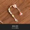 Liga de Fábrica Flor Borboleta Tampa de Bule Tigela Pote Cordão Pingente Acessórios para Conjunto de Chá Kung Fu Chinês Anel Elástico para Panela