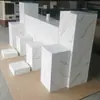 Suporte de Exibição de Chão Mármore Imitação Plataforma Decoração de Vitrine Base Urso Violento Elevação Mesa de Sala de Estar