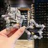 Exquisito Pasador de Estrella con Pedrería Ultra Brillante, Pasador de Moda y Sencillo para Recoger Cabello Suelto, Pinza para Flequillo, Pinza Lateral, Accesorio de Cabello Elegante y Versátil