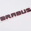 Adequado para modificação de logo de carro Mercedes-Benz BRABUS elfo Nº 1 Nº 3 personalidade Babos logo de cauda de velocidade adesivo para carroceria do carro
