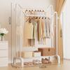 Perchero Vertical de Pie con Diseño Engrosado para Uso en Interiores, Adecuado para Dormitorio y Balcón del Hogar, Tendedero para Ropa, Perchero para Colgar Ropa