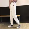 Pantalones de Mujer 2026 Estilo Nuevo Pantalones de Chándal para Mujer Primavera y Otoño Pantalones Deportivos Versátiles Corte Holgado Joggers Blancos Tallas Grandes Pantalones Casuales