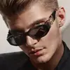 Lentes de Sol para Hombre para Conducir Protección UV 2025 Nuevos Lentes de Sol Douyin Celebridad de Internet Mismo Estilo Montura Cuadrada Gafas de Moda
