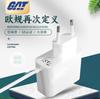 Adaptador de tomada europeia 12v1a/24v0.5a com certificação GS para aparelhos de energia 5v2a em estoque