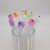 Série de Páscoa Transfronteiriça Tubo de Ensaio Pincel para Cílios Desenho de Coelho Pincel para Cílios Orelhas de Coelho Ovo de Páscoa Pincel Descartável para Cílios