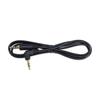 Cable de grabación estéreo de 3.5 mm con cabeza macho curva y cabeza macho recta al por mayor, cable de audio de extensión de audio para audífonos de tres polos aux