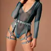 Productos YSF para adultos Correas de bondage corporal SM para mujeres, lencería sexy y caliente en stock