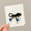 Presilha de cabelo retrô única, doce e legal, para mulheres, presilha simples de alto valor estilo francês para franja, acessório de cabelo de presilha para franja personalizado e estiloso