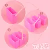 Cubo tres en uno multifuncional recipiente para lavar pinceles pintura artística acuarela gouache plástico portátil para bocetos portátil transfronterizo