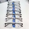 Moda Nuevo Weishanu Marco de Gafas Ultra Ligero Tr90 Color Progresivo Negro Marco de Gafas Rectangular Gafas al por Mayor