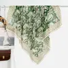 Lenço de seda de 90cm para mulheres, versátil e elegante, lenço pequeno rosa para pescoço, acessório estiloso para combinar com camisas, xales e lenços de cabeça