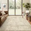 Alfombra de Imitación Cachemir Persa de Lujo Ligero de Amazon, Antideslizante, Lavable a Máquina, Manta para Sofá para la Sala de Estar, Alfombra de Fácil Cuidado para la Mesita de Noche del Dormitorio