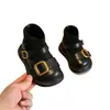 Zapatos tipo calcetín elegantes para bebé niña para primavera y otoño, zapatos de suela blanda para niños pequeños de 0 a 3 años, zapatos de princesa, botines cortos de felpa para niñas