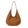 Bolso Tote para Viajes Cotidianos Transfronterizo Simple Gamuza Hombro Único Debajo del Brazo Bolso Mujer Gran Capacidad Versátil Bolso de Mujer de Gama Alta