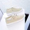 Zapatos blancos de mujer transpirables finos de suela blanda con diseño de grulla de almohada, modelo nuevo 2026, zapatos planos sin cordones de suela blanda para trabajadores de oficina, resistentes al olor