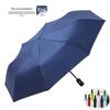 Guarda-chuva dobrável automático UV com revestimento preto reforçado para proteção solar, suporta personalização de logotipo e serviços de guarda-chuva publicitário