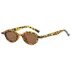 Gafas de sol ovaladas pequeñas de estilo japonés retro europeo y americano para mujer, gafas de moda estilo callejero, gafas de hip-hop para hombre