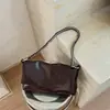 Bolso de mano de moda de nicho transfronterizo para mujer, nuevo modelo 2026, bolso tote simple, bolso casual de color liso para el hombro
