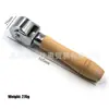 Herramientas de Manualidades de Cuero DIY Rodillo de Borde de Cuero Rodillo Sólido de Borde de Cuero Tamaño Grande Mediano Pequeño