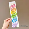 Pinzas de pelo de estrella de colores para niños, pinzas para flequillo para niñas, pinzas BB de gota de agua, pasadores pequeños, accesorios para el pelo de bebé