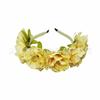 Europeu e Americano Nova Noiva Dama de Honra Vestido de Noiva Cabelo Aro Luz Luxo Mulheres Simulação Red Rose Headband Headwear
