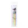 Bolígrafo de cristal para decoración de uñas, bolígrafo para pintura tallada, bolígrafo con varilla en espiral, juego de 5 bolígrafos de cristal con varilla en espiral