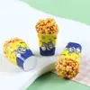 Miniatura Barril Estéreo Artificial Palomitas de Maíz Accesorios para Pendientes DIY Material Accesorios para Paisajes en Miniatura Resina Juguetes de Comida