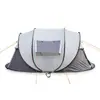 Barraca Externa em Formato de Barco para Acampamento, Estilo Pop-Up de Abertura Rápida Automática, Lançada Manualmente, Adequada para 3-4 Pessoas