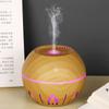 Humidificador creativo USB de gotas de agua de niebla con grano de madera, suministro de fabricantes de máquina de aromaterapia, regalos con LOGO