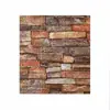 Pegatinas de pared 3D de espuma, papel tapiz autoadhesivo, acolchado suave resistente a impactos, decoración de dormitorio, pegatinas de pared impermeables y a prueba de humedad, papel tapiz