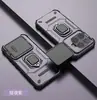 Aplicável para Capa de Celular com Anel Urso de Batalha para Xiaomi 17TPRO Capa de Celular à Prova de Queda com Janela Deslizante para Xiaomi 17TPRO