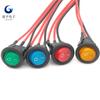 Interruptor de barco redondo com fio KCD1 yuan superior com luz LED 12V interruptor de iluminação de carro modificado