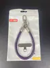 Nuevo llavero de cordón para teléfono de cuero PU de alta gama, accesorio de funda de teléfono anti-pérdida, cadena para botella de agua, cadena para teléfono para mujer, de mano