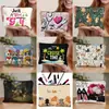 Bolsa de Cosméticos de Lino con Tema de Enfermera Gato Temu Amazon Transfronteriza Bolsa de Almacenamiento de Gran Capacidad Neceser Bolsa con Cremallera