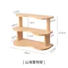 Estante para Flores para Repisa de Ventana de Madera Maciza, Soporte Decorativo Creativo para Suculentas, Estante de Almacenamiento Multinivel para Escritorio en Esquina de Balcón Interior