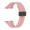 Adecuado para correa de Apple Watch Iwatch hebilla plegable magnética de silicona ajustable Ultra Smart Sport S10 correa de reloj