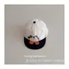 Gorra de béisbol de dibujos animados para niños de Corea del Sur, oso bebé I, secado rápido, protector solar, sombrilla para bebé, gorra de ala suave