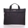 Bolsa de Documentos Pequeña de Doble Capa para Hombre Bolsa de Información de Gran Capacidad Bolsa para Computadora Bolso de Mano Maletín de Negocios para Hombre Id