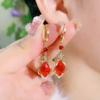 Aretes Largos con Borlas para Mujer, Elegantes, Aretes Populares, Nuevos Aretes 2024, Lujo Accesible, Alta Gama, Aretes Populares