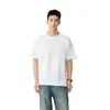 Camiseta blanca de manga corta para hombre, camiseta básica para hombre, top interior para hombre, manga corta, verano 2026, nueva camiseta de ropa para hombre