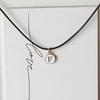 Diy26 Collar con Colgante de Letra Inglesa Estudiante Femenina Pareja Coreana Novia Enviar Novio Cadena Clavícula Cadena de Cuello