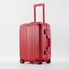 Maleta de marca alemana maleta con ruedas aleación de magnesio y aluminio maleta de viaje de mano gran capacidad para mujer de 20 pulgadas maleta con contraseña para hombre